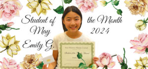 Student Of The Month, May 2024