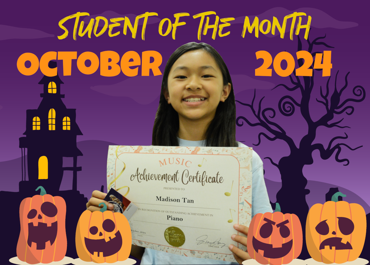 Student Of The Month Banner