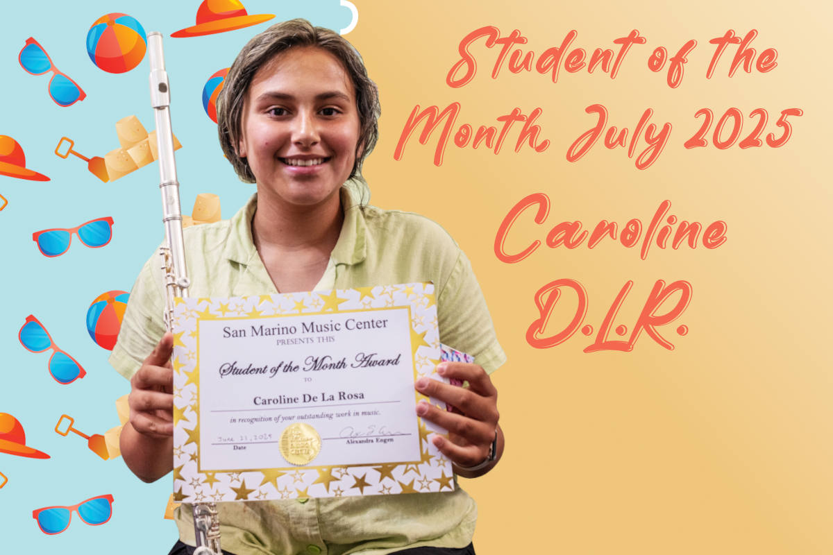 Banner image of July 2025 Student Of The Month