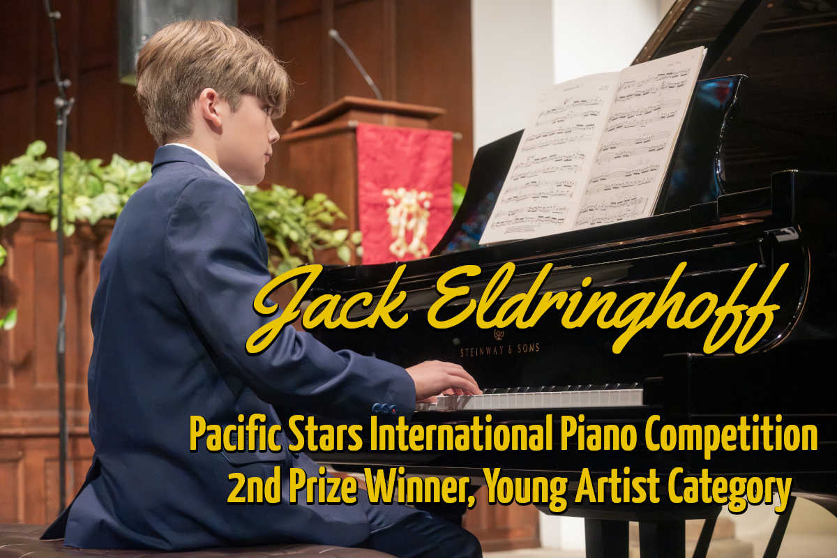 Piano student earns award